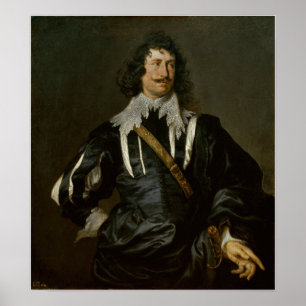 Van Dyck - Portrait Of A Man Poster