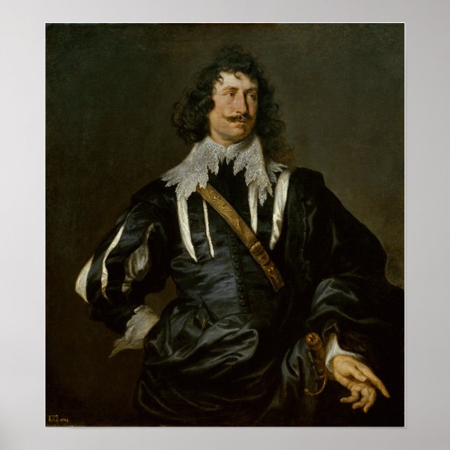 Van Dyck - Portrait Of A Man Poster (Front)