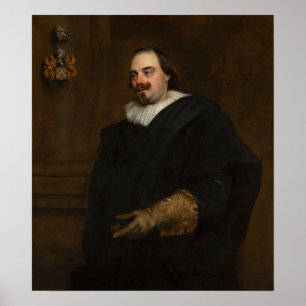 Van Dyck - Portrait of Peeter Stevens Poster