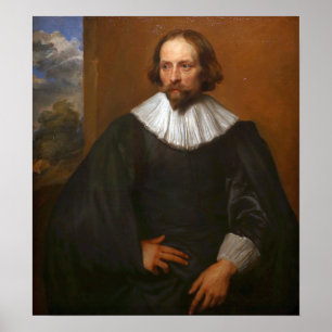 Van Dyck - Portrait Of Quintijn Symons Poster