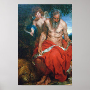 Van Dyck - Saint Jerome Poster