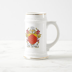 Van Egmond Family Crest Beer Stein