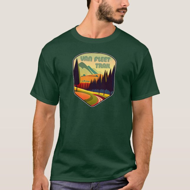 Van Fleet Trail Florida Colours T-Shirt (Front)