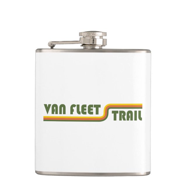 Van Fleet Trail Florida Hip Flask (Front)