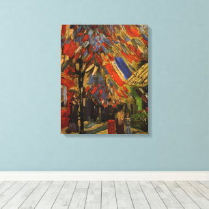 Van Gogh; 14th of July Celebration in Paris Canvas Print