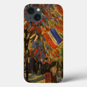 Van Gogh; 14th of July Celebration in Paris iPhone 13 Case
