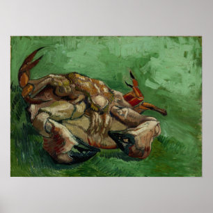 Van Gogh - A Crab On Its Back Poster