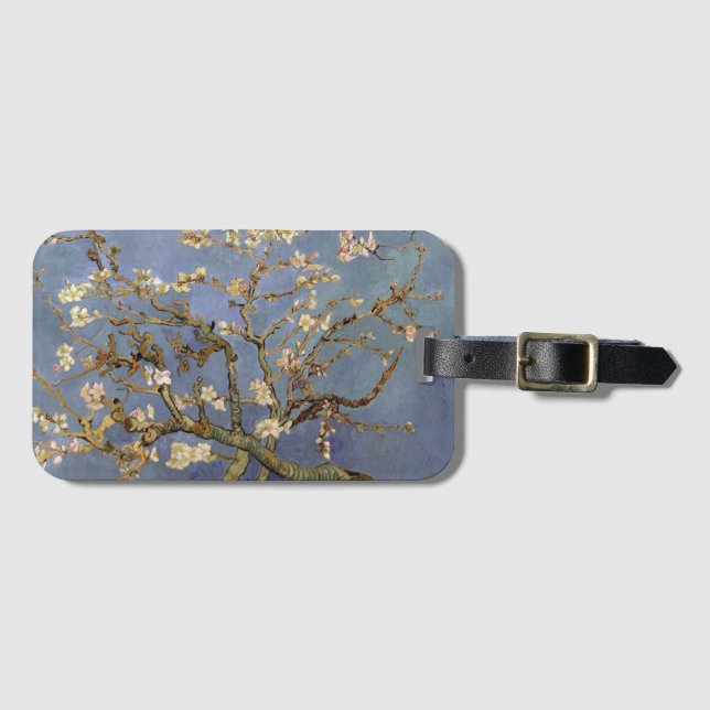 Van Gogh Almond Blossom Luggage Tag (Front Horizontal)