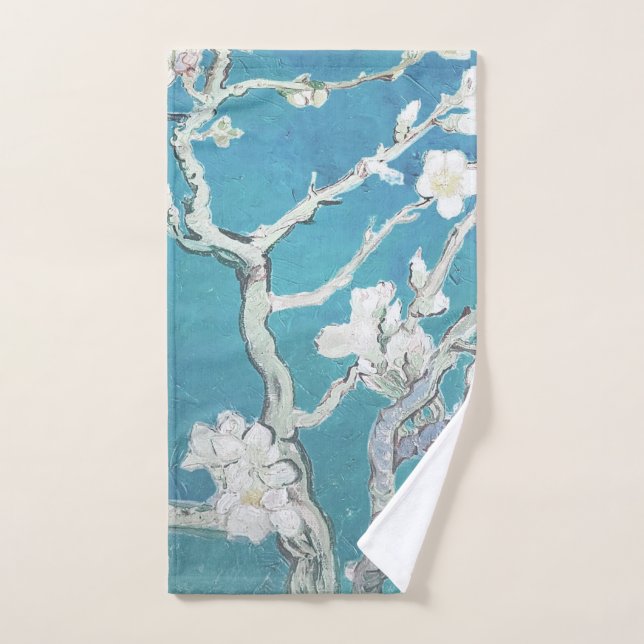 Van Gogh Almond Blossom Painting  Hand Towel (Hand Towel)