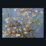 Van Gogh Almond Blossom Painting Poster<br><div class="desc">Post-Impressionist Landscape Painting by Vincent van Gogh - Classic Masterpieces - Vincent Van Gogh Nature Painting Series - Almond Blossom in Blue Tones</div>