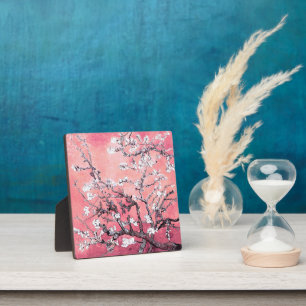 Van Gogh Almond Blossom peach pink Plaque