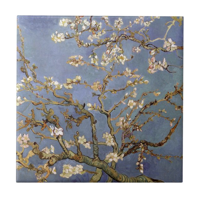Van Gogh Almond Blossom Tile (Front)