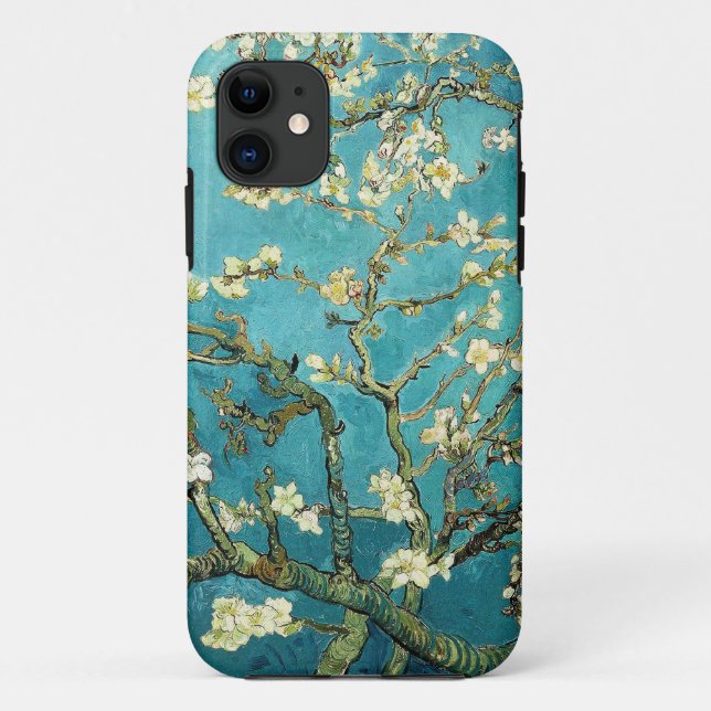 Van Gogh ~ Almond Blossoms ~ by Smacaroni Case-Mate iPhone Case (Back)