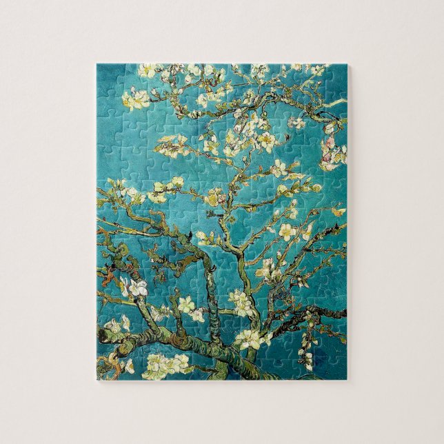 Van Gogh Almond Blossoms Classic Impressionism Jigsaw Puzzle (Vertical)