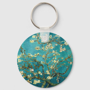 Van Gogh Almond Blossoms Classic Impressionism Key Ring