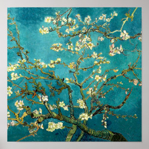 Van Gogh Almond Blossoms Classic Impressionism Poster