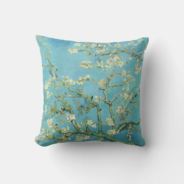 Van Gogh Almond Blossoms Cushion (Front)