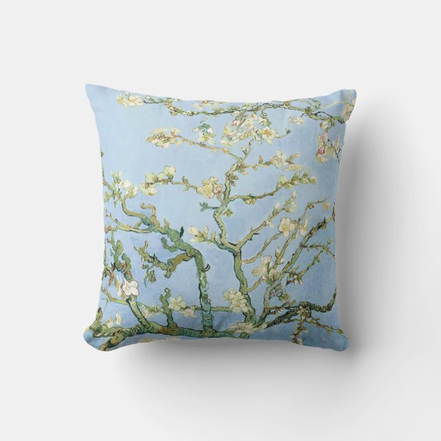 Van Gogh Almond Blossoms Cushion (Front)