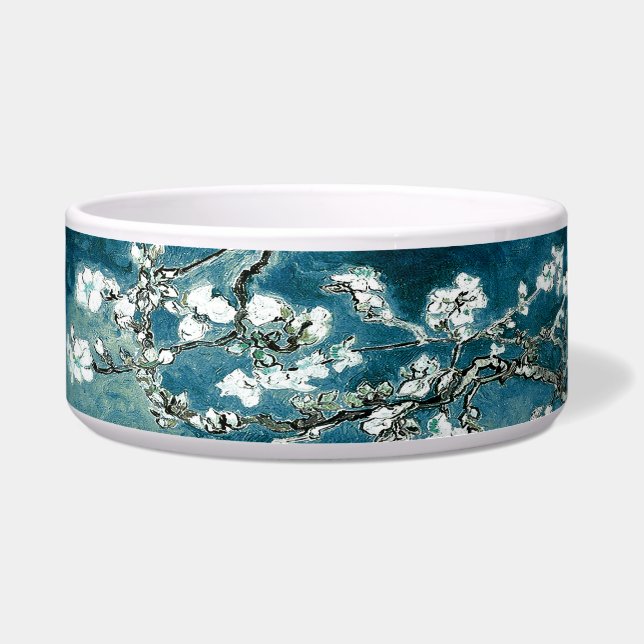Van Gogh Almond Blossoms : Dark Teal (Front)
