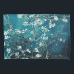 Van Gogh Almond Blossoms : Dark Teal Pillowcase<br><div class="desc">“Dream in elegance, surrounded by blossoms.” Transform your bedroom into a serene sanctuary with this Van Gogh Almond Blossoms pillowcase in dark teal. The delicate almond branches and blossoms glow against a rich teal backdrop, blending fine art beauty with everyday comfort. Crafted for both softness and durability, it’s perfect for...</div>