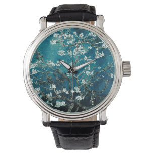 Van Gogh Almond Blossoms : Dark Teal Watch