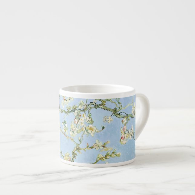 Van Gogh Almond Blossoms Espresso Cup (Front Right)
