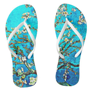 Van Gogh -  Almond Blossoms Jandals