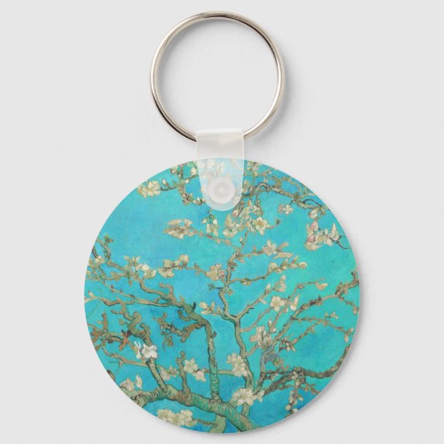 Van Gogh Almond Blossoms Key Ring (Front)