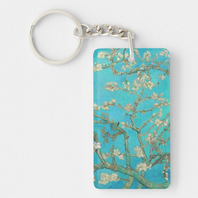 Van Gogh Almond Blossoms Key Ring (Front)