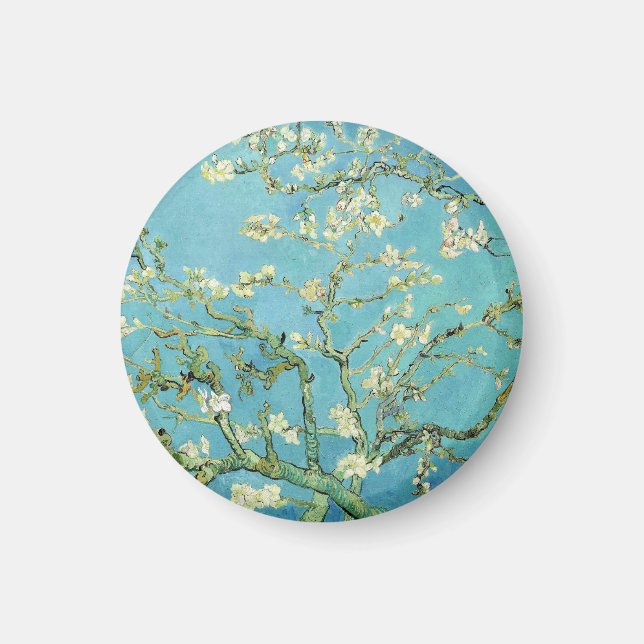 Van Gogh Almond Blossoms  Magnet (Front)