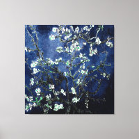 Van Gogh Almond Blossoms Midnight Blue