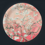 Van Gogh Almond Blossoms Peach Paper Plate<br><div class="desc">Celebrate your special occasions with the enchanting beauty of Vincent Van Gogh's Almond Blossoms. Our Peachy Pink / Pinkish Peach Almond Blossoms Gifts are the perfect tokens of appreciation for your wedding party, baby shower, or spring party guests. Each gift showcases the iconic artwork against a backdrop of soft, delicate...</div>