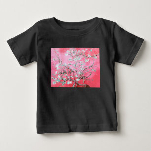 Van Gogh Almond Blossoms Pink Blue Baby T-Shirt