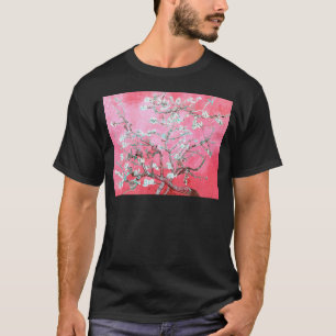 Van Gogh Almond Blossoms Pink Blue T-Shirt