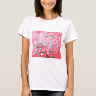 Van Gogh Almond Blossoms Pink Blue T-Shirt
