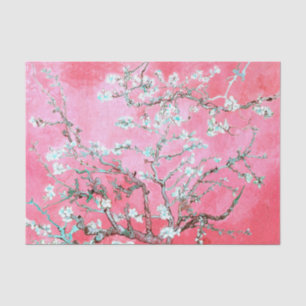 Van Gogh Almond Blossoms Pink Blue Tissue Paper