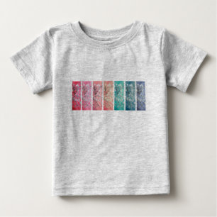 Van Gogh Almond Blossoms Rainbow Panel Baby T-Shirt