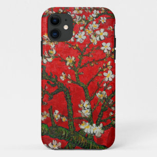 Van Gogh Almond Blossoms Red Case-Mate iPhone Case