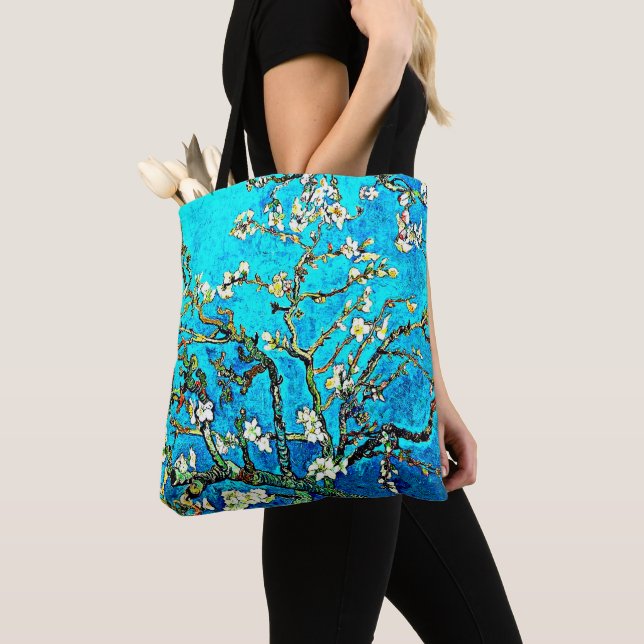 Van Gogh - Almond Blossoms Tote Bag (Close Up)