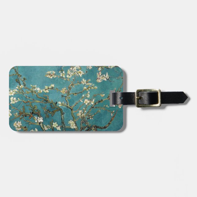 Van Gogh Almond Branches In Bloom Luggage Tag (Front Horizontal)