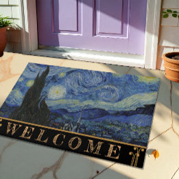 Van Gogh Art Doormat, famous, Starry Night Doormat