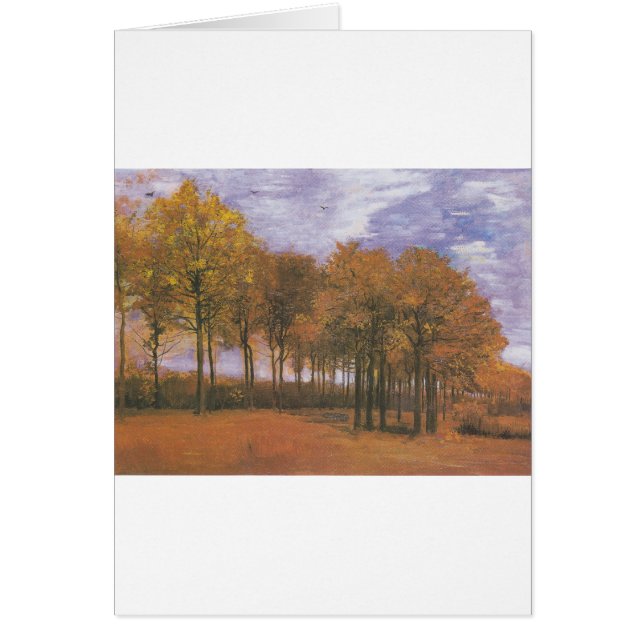 Van Gogh Autumn Fall Tree Leaves Destiny (Front)