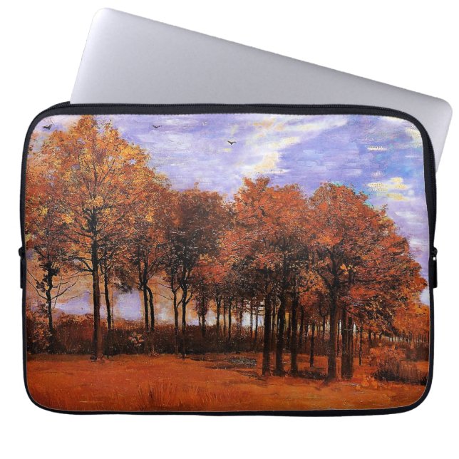 Van Gogh - Autumn Landscape, Laptop Sleeve (Front)