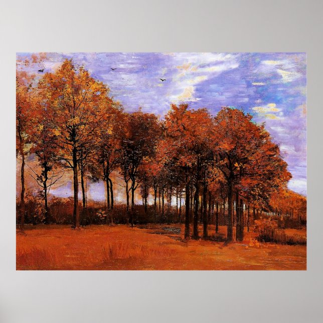 Van Gogh - Autumn Landscape, Poster (Front)