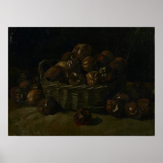 Van Gogh - Basket Of Apples Poster (Front)
