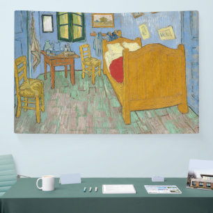 Van Gogh Bedroom in Arles - Classic Yellow & Blue Banner