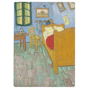 Van Gogh Bedroom in Arles - Classic Yellow & Blue Clipboard