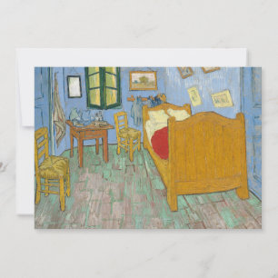 Van Gogh Bedroom in Arles - Classic Yellow & Blue Thank You Card