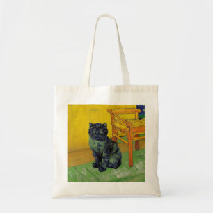 Van Gogh Black Cat Tote Bag
