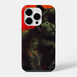 Van Gogh Black Kitten iPhone 14 Pro Case